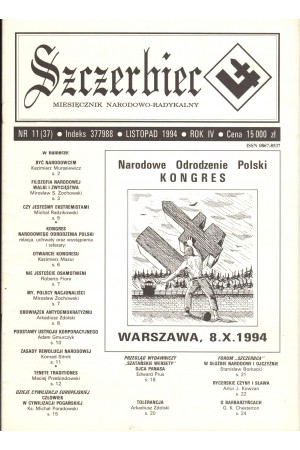 Szczerbiec nr 37/1994