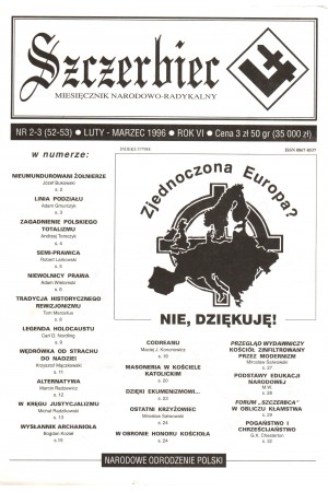 Szczerbiec nr 52-53/1996